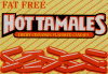 hot tamales, candy vending labels