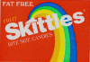 skittles, candy vending labels